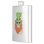 Kleeblatt Sugar Skull Flachmann (Links)
