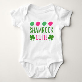 Kleeblatt Süsse // Niedlich St Patrick's Day Baby Strampler