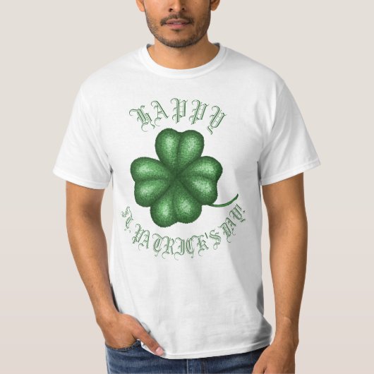 Kleeblatt T - Shirt (Vorderseite)
