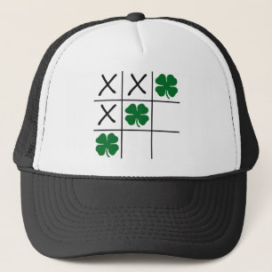 Kleeblatt Tic Tac Toe Truckerkappe