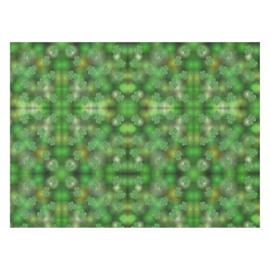 Kleeblatt Tischdecke (Vorderseite (Horizontal))