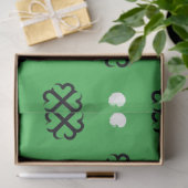 Kleeblatt-Tissue Paper Seidenpapier (Geschenk)
