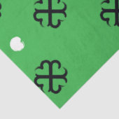 Kleeblatt-Tissue Paper Seidenpapier (Ausschnitt)