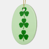 Kleeblatt Trio Keramikornament (Links)