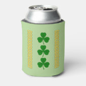 Kleeblatt Trio und Knüpfarbeit Bands Dosenkühler (Kanne Rückseite)