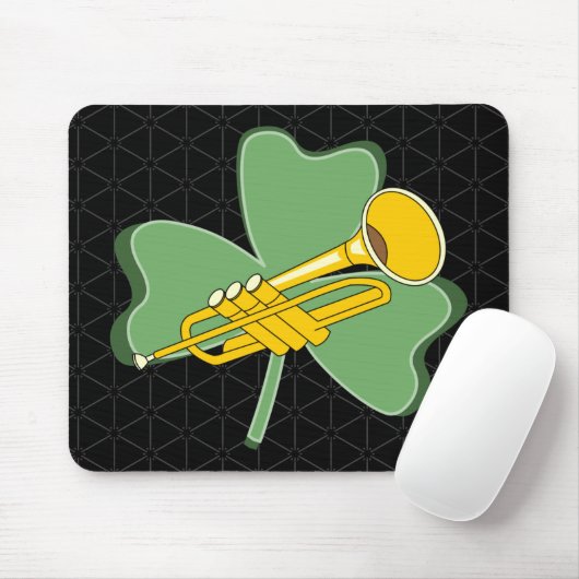 Kleeblatt Trumpet Mousepad (Mit Mouse)