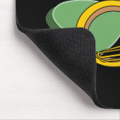 Kleeblatt Tuba Mousepad (Ecke)