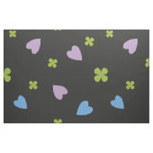 Kleeblatt- und Herzmuster Stoff (Fat Quarter (45,7 x 55,9 cm))
