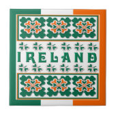 Kleeblatt und mehr fliese (Vorderseite)