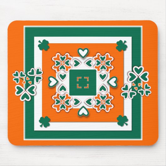 Kleeblatt und mehr mousepad (Vorne)