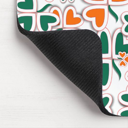Kleeblatt und mehr mousepad (Ecke)