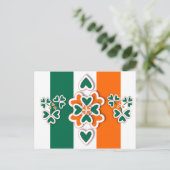 Kleeblatt und mehr postkarte (Stehend Vorderseite)