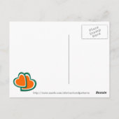 Kleeblatt und mehr postkarte (Rückseite)