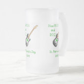 Kleeblatt und Roll Beer Tasse (VorderseiteRechts)