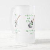 Kleeblatt und Roll Beer Tasse (Vorderseite Links)