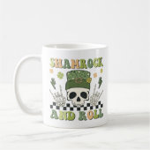Kleeblatt und Roll - Skelettklemme Kaffeetasse (Links)