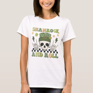 Kleeblatt und Roll - Skelettklemme T-Shirt