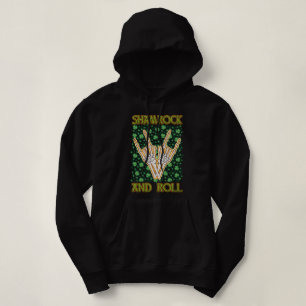 Kleeblatt und Roll St Patrick's Day Hoodie