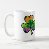 Kleeblatt und Roll St. Patrick's Day Kaffeetasse (Links)