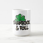 Kleeblatt und Roll St. Patrick's Day Kaffeetasse (Mittel)