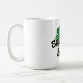 Kleeblatt und Roll St. Patrick's Day Kaffeetasse (Links)