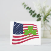 Kleeblatt-USA Postkarte (Stehend Vorderseite)