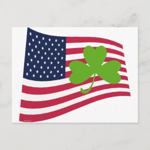 Kleeblatt-USA Postkarte