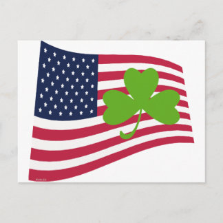 Kleeblatt-USA Postkarte