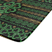 Kleeblatt Vierblättriger Kleeblatt Schneidebrett (Ecke)