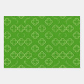 Kleeblatt-Walzer Geschenkpapier Set (Vorderseite 2)
