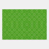 Kleeblatt-Walzer Geschenkpapier Set (Vorderseite 2)