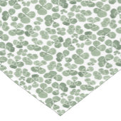 Kleeblatt Wasserfarbe am St. Patrick's Day Kurzer Tischläufer (Ecke)