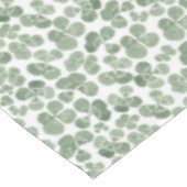 Kleeblatt Wasserfarbe am St. Patrick's Day Tischdecke (Schrägansicht)