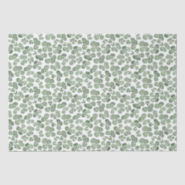 Kleeblatt Wasserfarbe St. Patrick's Clover Gemuste Seidenpapier