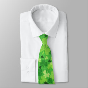 Kleeblatt "Woven Cloth" St. Patrick's Day Krawatte
