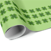 Kleeblatt Wrapping Paper Geschenkpapier (Rolleneckpunkt)