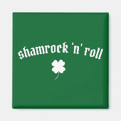 Kleeblatt zum St. Patrick's Day Magnet (Vorne)
