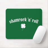 Kleeblatt zum St. Patrick's Day Mousepad (Mit Mouse)