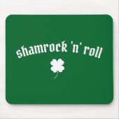 Kleeblatt zum St. Patrick's Day Mousepad (Vorne)