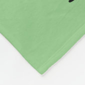 Kleeblatt zur Holzbeförderung Fleecedecke (Ecke)