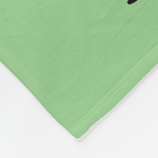 Kleeblatt zur Holzbeförderung Fleecedecke (Ecke)