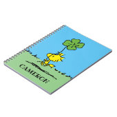 Kleeblatt zur Holzbeförderung Notizblock (Linke Seite)