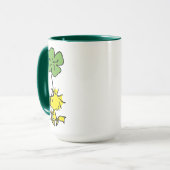 Kleeblatt zur Holzbeförderung Tasse (Vorderseite Links)