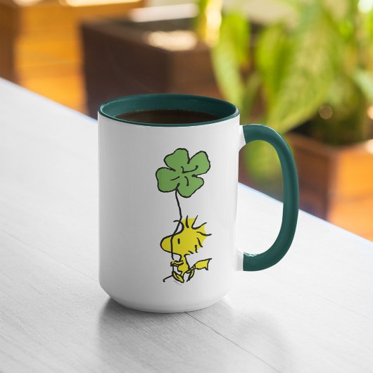 Kleeblatt zur Holzbeförderung Tasse