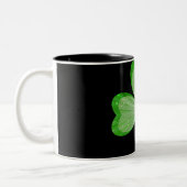 Kleeblatt zwei Töne Tasse schwarz (Links)