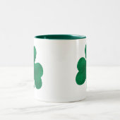 Kleeblatt Zweifarbige Tasse (Mittel)