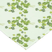 Kleeblattblumenstrauß, St Patrick Tag Kurzer Tischläufer (Ecke)