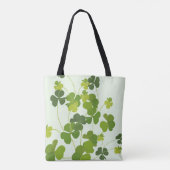 Kleeblattblumenstrauß, St Patrick Tag Tasche (Rückseite)