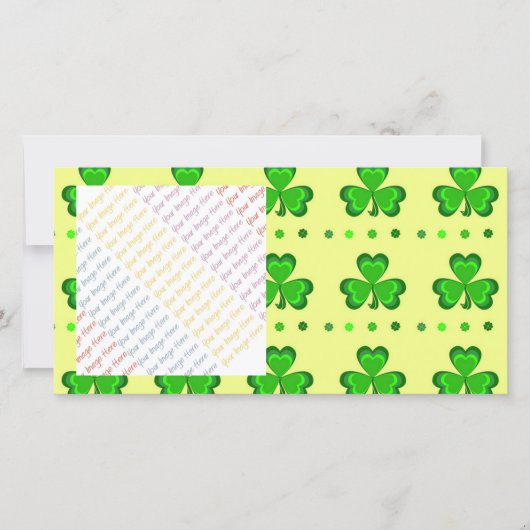 Kleeblätter auf Gold (Vorderseite)