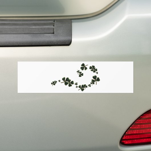 Kleeblätter Autoaufkleber (Auf Auto)